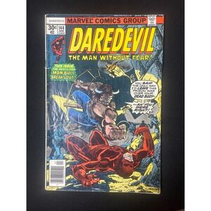 Daredevil The Man Without Fear Comic Book Issue 144 Marvel 1977